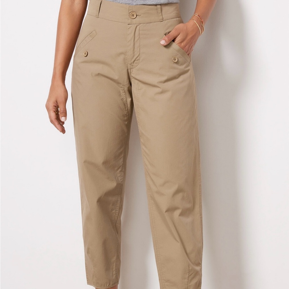KUT FROM THE CLOTH Sadie pant. Tan, size 4.
